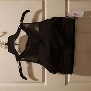 Zyia black all star bra